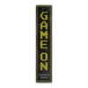 Game On Vertical Rustic Wood Sign