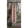 Little Slugger Rustic Wood Sign