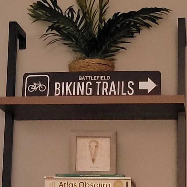 Biking Trails Sign