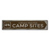 Campsite Camper Rustic Wood Sign