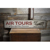 Air Tours Rustic Wood Sign