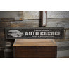 Auto Garage Rustic Wood Sign