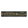 Grandpa Classic Car Garage Rustic Wood Sign