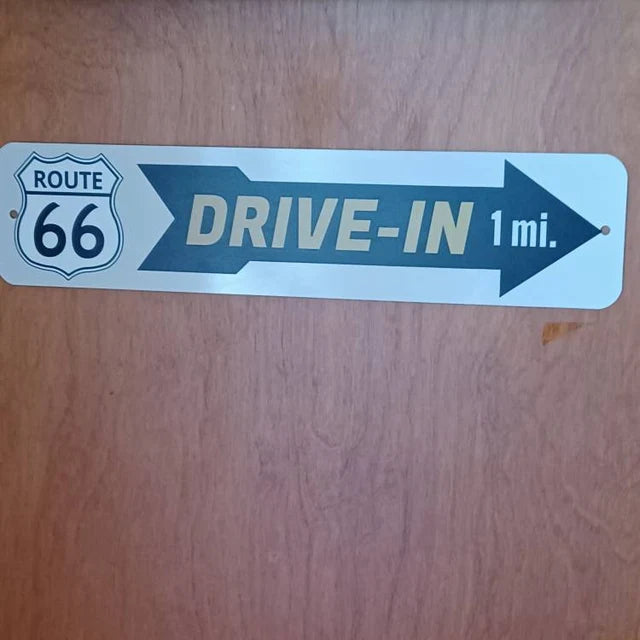 Drive-In Route 66 Sign