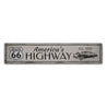 Est 1926 Route 66 Rustic Wood Sign