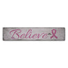 Believe Rustic Wood Sign