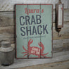 Crab Come & Get Em Rustic Wood Sign