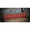 Company Name and City/State Rustic Wood Sign