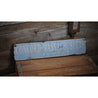 City State Latitude/Longitude Rustic Wood Sign