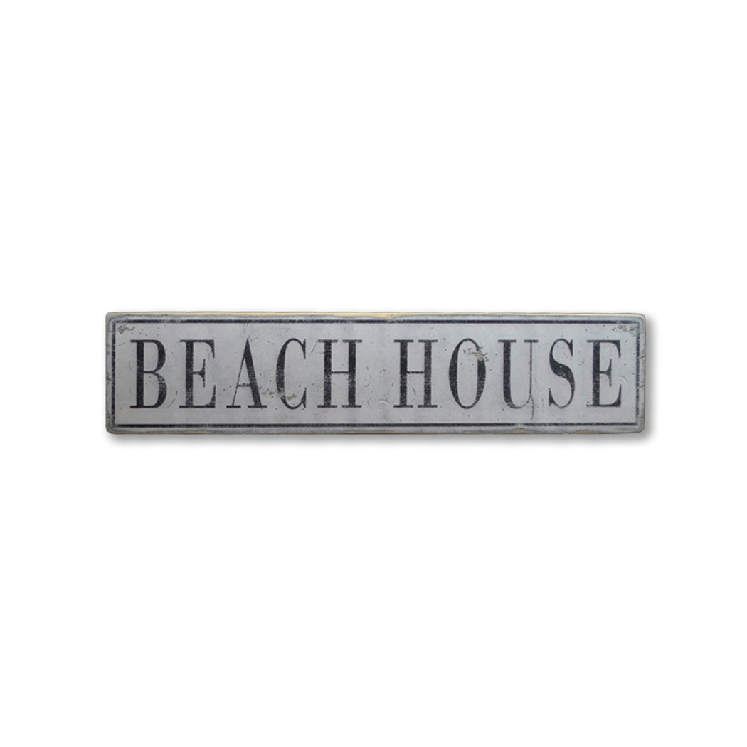 Beach House Decorative Rustic Wood Sign