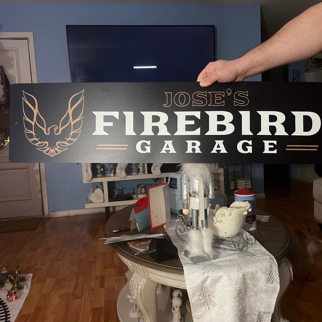 Firebird Garage Sign