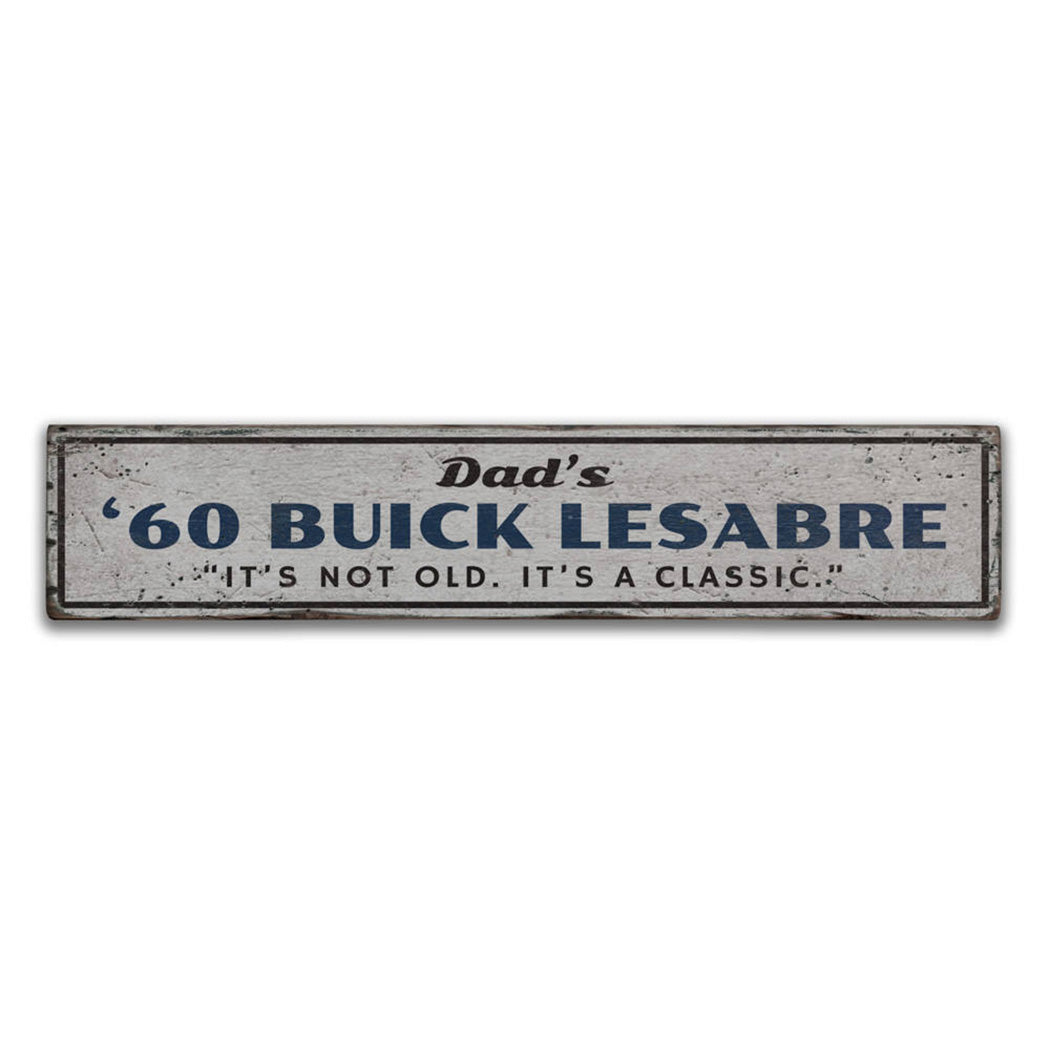 Buick Lesabre Rustic Wood Sign