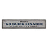 Buick Lesabre Rustic Wood Sign