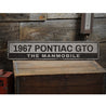 GTO Rustic Wood Sign