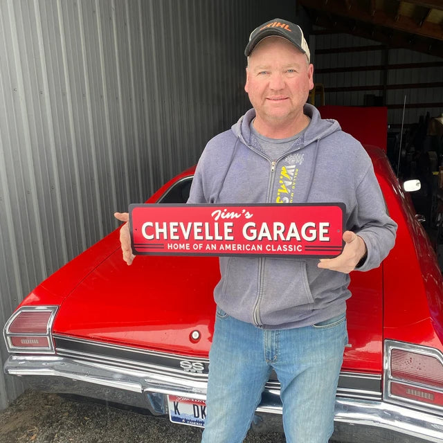 Chevy Chevelle Sign
