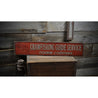 Crawfish Guide Service Rustic Wood Sign