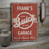 Buick Garage Rustic Wood Sign