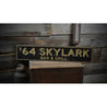 Car Bar & Grill Rustic Wood Sign