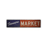 Farmers Market Rustic Wood Sign