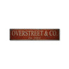 Business Est. Date Rustic Wood Sign