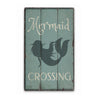 Mermaid Rustic Wood Sign