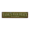 Ham Radio Operator Rustic Wood Sign