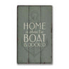 Boat Dock Rustic Wood Sign