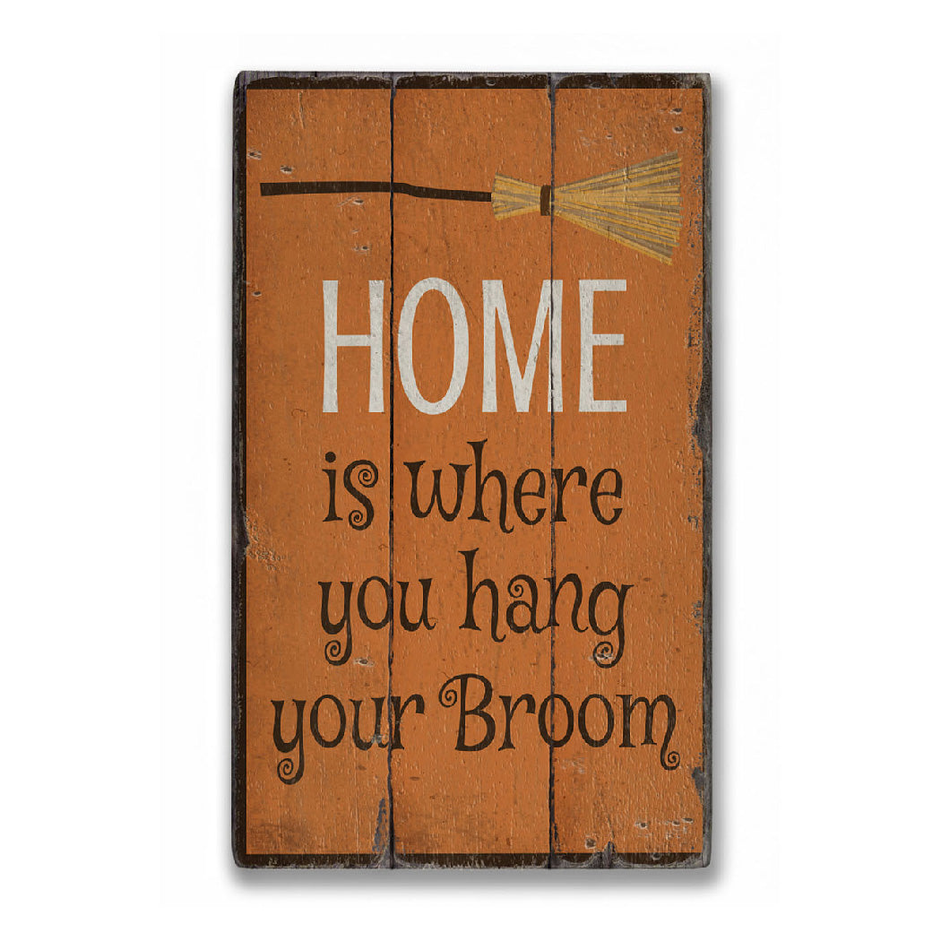 Witch Phrase Rustic Wood Sign