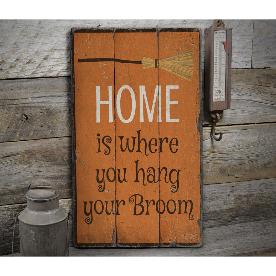 Witch Phrase Rustic Wood Sign