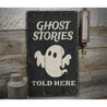 Ghost Stories Rustic Wood Sign