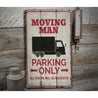 Mover Parking Rustic Wood Sign