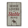 Horse Phrase Rustic Wood Sign