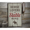 Horse Phrase Rustic Wood Sign