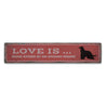 Afghan Hound Lover Rustic Wood Sign