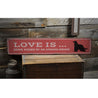 Afghan Hound Lover Rustic Wood Sign