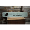 Yorkie Mom Rustic Wood Sign