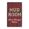 Mud Room Rustic Wood Sign