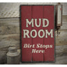 Mud Room Rustic Wood Sign