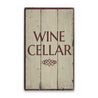 Home Wine Cellar Rustic Wood Sign