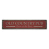 Country Pub Rustic Wood Sign