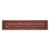 Cider Rustic Wood Sign