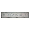 Yoga Rustic Wood Sign