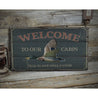 Duck Cabin Rustic Wood Sign