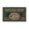 Hunting Camp Rustic Wood Sign