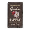 Garden Supply Rustic Wood Sign