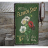 Flower Bouquet Rustic Wood Sign