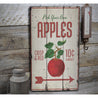 Apple Orchard Rustic Wood Sign