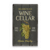 Wine Cellar Welcome Rustic Wood Sign