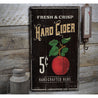 Hard Cider Rustic Wood Sign