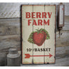 Berry Farm Rustic Wood Sign